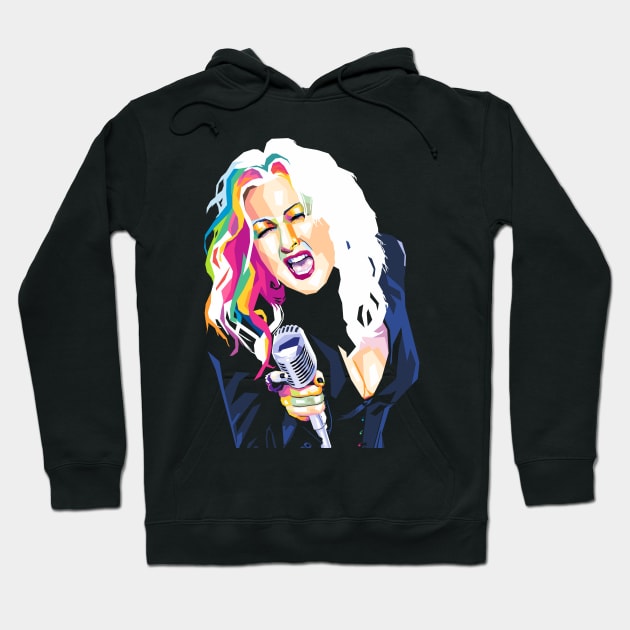 Cyndi Lauper Hoodie by Wijaya6661